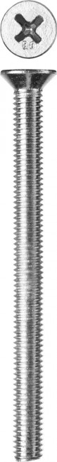 Винт DIN 965, M5 x 65 мм, 5 кг, кл. пр. 4.8, оцинкованный, ЗУБР,  ( 303110-05-065 )