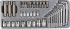Набор ЗУБР: Биты специальные, головки, ключи TORX в металлическом боксе, 38 предметов,  ( 2654-H40_z01 )