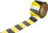 Сигнальная лента, цвет черно-желтый, 75мм х 200м, ЗУБР Мастер,  ( 12242-75-200 )