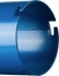 Кольцевая коронка ЗУБР "ПРОФЕССИОНАЛ" c карбид-вольфрамовым нанесением, 73 мм, высота 55 мм,  ( 33350-73_z01 )