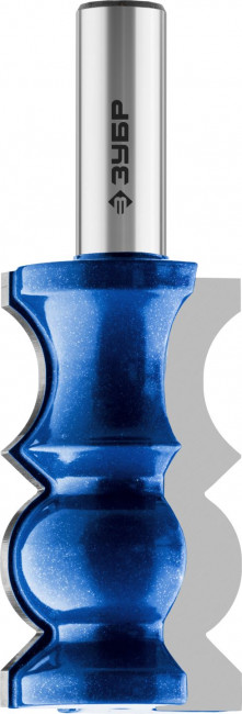 Фреза кромочная фигурная №8, D= 32мм, рабочая длина-57,2мм, хв.-12 мм, ЗУБР Профессионал, ( 28719-32 )