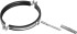 Хомут трубный с гайкой, оцинкованный, в комплекте с сантехнической шпилькой и дюбелем, 6", 1шт, ЗУБР,  ( 37866-159-166 )
