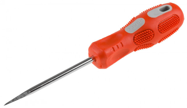 Шило ЗУБР "МАСТЕР" хозяйственное, двухкомпонентная рукоятка, 100 мм, ( 09573 ) Шило ЗУБР "МАСТЕР" хозяйственное, двухкомпонентная рукоятка, 100 мм, ( 09573 )