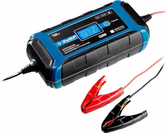 Зарядное устройство ЗУБР "ПРОФЕССИОНАЛ", 12В, 8А, автомат, IP65, AGM, GEL, WET,  ( 59303 ) Зарядное устройство ЗУБР "ПРОФЕССИОНАЛ", 12В, 8А, автомат, IP65, AGM, GEL, WET,  ( 59303 )