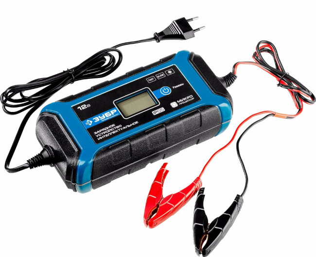 Зарядное устройство ЗУБР "ПРОФЕССИОНАЛ", 12В, 8А, автомат, IP65, AGM, GEL, WET,  ( 59303 ) Зарядное устройство ЗУБР "ПРОФЕССИОНАЛ", 12В, 8А, автомат, IP65, AGM, GEL, WET,  ( 59303 )