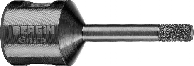 Cверло алмазное универсальное, технология ВВС, d=6 мм, хвостовик HEX 1/4", ЗУБР Профессионал 29865-06,  ( 29865-06 )