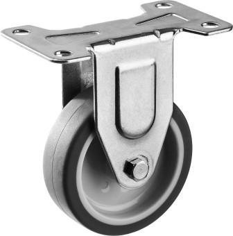 Колесо неповоротное d=75 мм, г/п 60 кг, термопластич. резина/полипропилен, ЗУБР Профессионал, ( 30946-75-F ) Колесо неповоротное d=75 мм, г/п 60 кг, термопластич. резина/полипропилен, ЗУБР Профессионал, ( 30946-75-F )