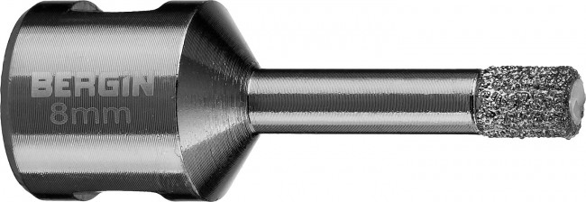 Cверло алмазное универсальное, технология ВВС, d=8 мм, хвостовик HEX 1/4", ЗУБР Профессионал 29865-08,  ( 29865-08 )