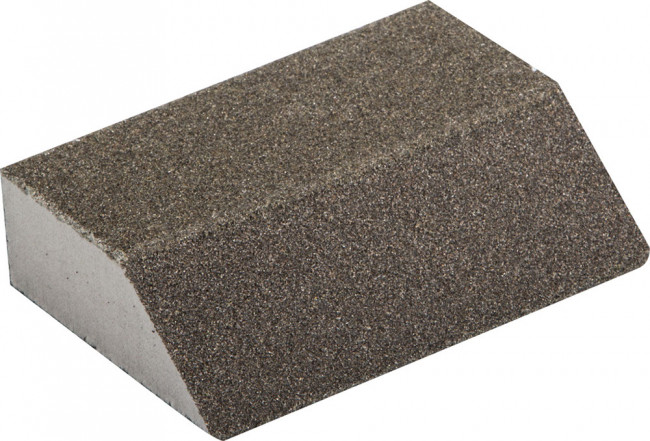 Губка шлифовальная ЗУБР "МАСТЕР" четырехсторонняя угловая, средняя жесткость, Р80, 100х68х42х26мм  ,  ( 35613-080 ) Губка шлифовальная ЗУБР "МАСТЕР" четырехсторонняя угловая, средняя жесткость, Р80, 100х68х42х26мм  ,  ( 35613-080 )