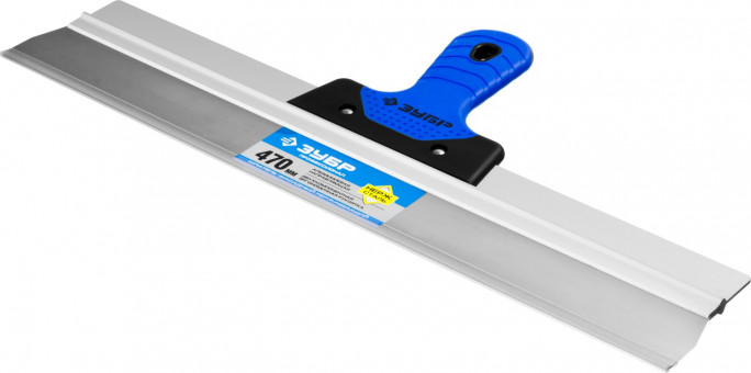 Шпатель ЗУБР "ПРОФЕССИОНАЛ" ФАСАДНЫЙ нержавеющий, 2к ручка. 470мм,  ( 10049-47_z03 )