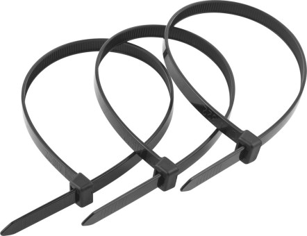 Кабельные стяжки черные КС-Ч1, 9 x 650 мм, 50 шт, нейлоновые, ЗУБР Профессионал,  ( 309030-90-650 )