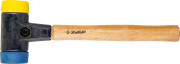 Молоток ЗУБР "ЭКСПЕРТ" многофункциональный, сборочный, ручка из ясеня, сменные бойки, для металлообработки, 1100г, 50мм,  ( 2044-50 )