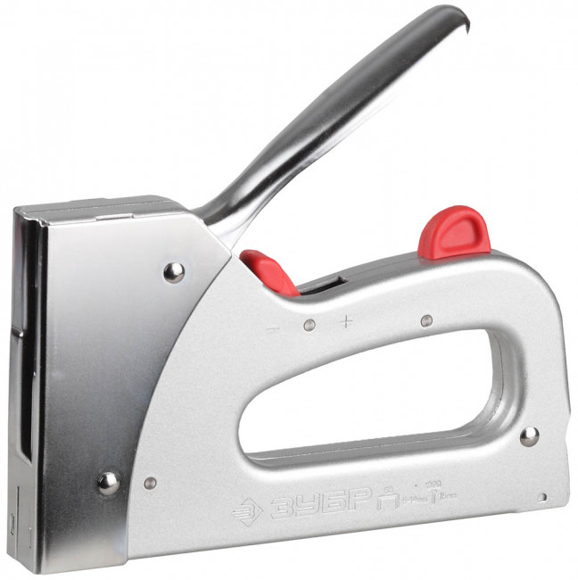 Степлер для скоб "T-53" 3-в-1: тип 53 (6-16 мм) / 300 (16 мм) / 500 (16 мм), ЗУБР Профессионал,  ( 31523_z01 )