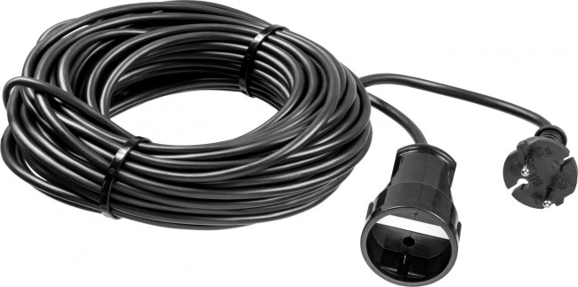 Удлинитель-шнур ПВС 207-Ш, 20 м, 2200 Вт, 1 гнездо, ПВС 2х0,75 мм2, ЗУБР ( 55023-20 ) Удлинитель-шнур ПВС 207-Ш, 20 м, 2200 Вт, 1 гнездо, ПВС 2х0,75 мм2, ЗУБР ( 55023-20 )