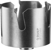 Коронка ЗУБР "ПРОФИ" "ПРОУНИВЕРСАЛ", твердосплав резцы, бетон, кирпич, керам, цв мет, гипсокарт, пласт, дерево, d=85мм ,  ( 29514-85 )