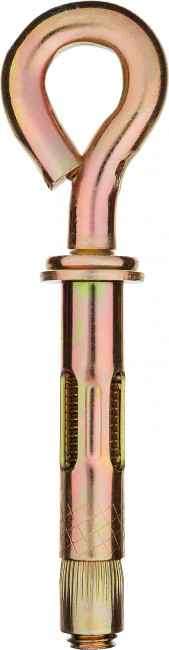 Болт анкерный с кольцом, 12 x 70 мм, 25 шт, желтопассивированный, ЗУБР Профессионал,  ( 302392-12-070 )