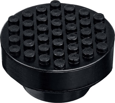 Опора резиновая для домкрата РГ-34, D52 / d34 / H32 мм, ЗУБР Профессинал,  ( 43007-34 )