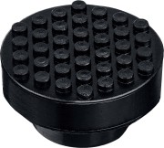 Опора резиновая для домкрата РГ-34, D52 / d34 / H32 мм, ЗУБР Профессинал,  ( 43007-34 )