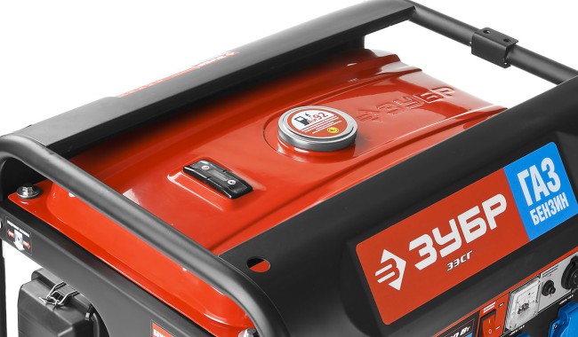 Генератор гибридный (бензин / газ), 3500 Вт, ЗУБР, ( ЗЭСГ-3500-М2 ) Генератор гибридный (бензин / газ), 3500 Вт, ЗУБР, ( ЗЭСГ-3500-М2 )