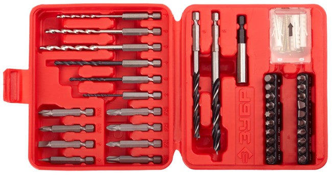 Набор насадок ЗУБР "МАСТЕР", для шуруповерта, в боксе, 37 предметов,  ( 25425-H37 )