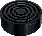 Опора резиновая для домкрата РШ-35, D105 / H35 мм, ЗУБР Профессионал,  ( 43005-35 )