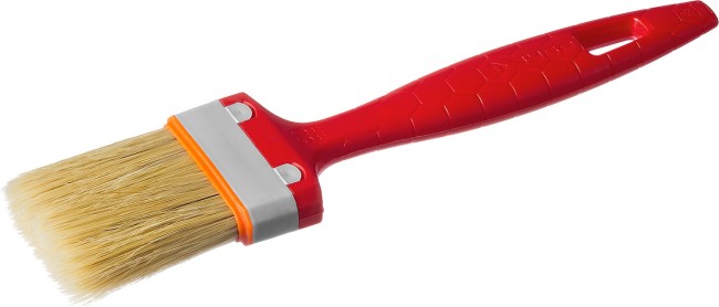Кисть плоская ЗУБР"УНИВЕРСАЛ-СТАНДАРТ", натуральная щетина, пластмассовая ручка, 2"/50мм,  ( 01015-050 )