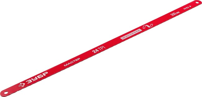 Полотно ЗУБР "МАСТЕР" по металлу 24 TPI (шаг 1.0мм), Универсальное, 2шт,  ( 15853-24-2 )