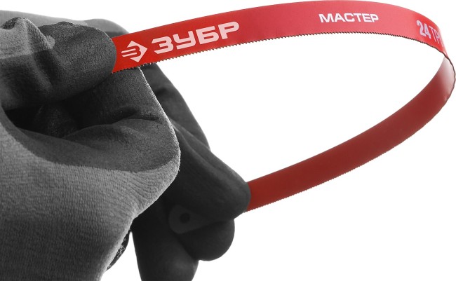 Полотно ЗУБР "МАСТЕР" по металлу 24 TPI (шаг 1.0мм), Универсальное, 2шт,  ( 15853-24-2 )