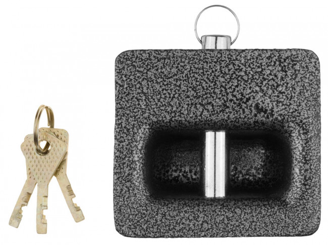 Замок навесной ЗУБР "МАСТЕР" повышенной защищенности, дисковый механизм секрета, ключ 7 PIN, 85х80мм,  ( 3720-10_z01 )