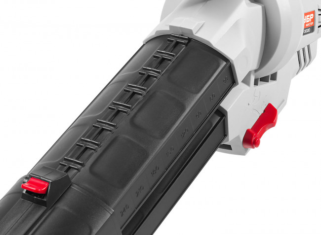 Пылесос садовый (воздуходувка) электрический, ЗУБР ЗПСЭ-3000, 8000 - 15000 об/мин, 160-270 км/ч, мусоросборник 45л, 13.5 м3/мин, 3000 Вт,  ( ЗПСЭ-3000 )