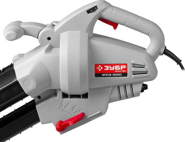 Пылесос садовый (воздуходувка) электрический, ЗУБР ЗПСЭ-3000, 8000 - 15000 об/мин, 160-270 км/ч, мусоросборник 45л, 13.5 м3/мин, 3000 Вт,  ( ЗПСЭ-3000 )