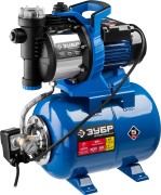 Станция насосная Т5 автоматическая, ЗУБР Профессионал НАС-Т5-900-С, 900Вт, 60л/мин, напор 42 м, бак 24л, корпус нерж. сталь, фильтр, обратный клапан,  ( НАС-Т5-900-С )