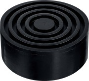 Опора резиновая для домкрата РШ-45, D105 / H45 мм, ЗУБР Профессионал,  ( 43005-45 )