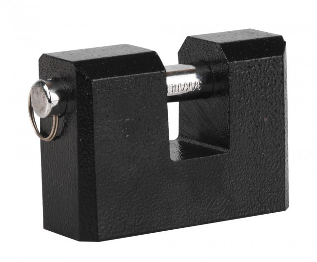 Замок навесной ЗУБР "МАСТЕР" усиленный, дисковый механизм секрета, ключ 7 PIN, дужка d-14мм, 90мм  ,  ( 3720-3_z01 )