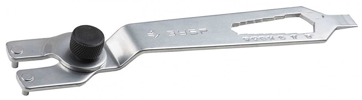 Ключ многофункциональный для углошлифовальной машины, ЗУБР ЗУШМ-КУ, 15-52мм,  ( ЗУШМ-КУ )