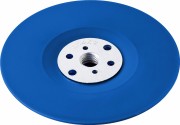 Тарелка опорная ЗУБР "ПРОФЕССИОНАЛ" пластиковая для УШМ под круг фибровый, М14, d=150мм,  ( 35775-150 )
