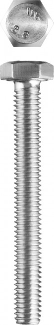 Болт ГОСТ 7798-70, M5 x 40 мм, 5 кг, кл. пр. 5.8, оцинкованный, ЗУБР,  ( 303080-05-040 )