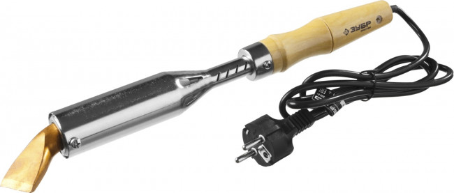 Паяльник, ЗУБР "МАСТЕР" 55303-300, с выключателем, деревянной рукояткой и долговечным жалом, 300Вт, клин,  ( 55303-300 ) Паяльник, ЗУБР "МАСТЕР" 55303-300, с выключателем, деревянной рукояткой и долговечным жалом, 300Вт, клин,  ( 55303-300 )