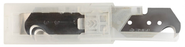 Лезвия ЗУБР "ЭКСПЕРТ" крюковидные, улучшенная инструментальная сталь У8А, Тип S24, 3шт,  ( 09714-24-3 )