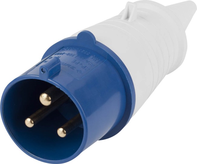 Вилка ЗУБР "МАСТЕР" переносная, 32A, 250B, 6ч,  ( 55250-032-3 )