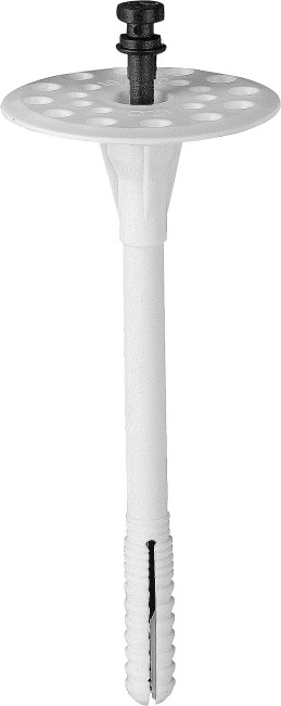 Дюбель для изоляционных материалов полипропиленовый, нейлоновый стержень, 10 x 180 мм, 200 шт, ЗУБР,  ( 4-301505-10-180 )