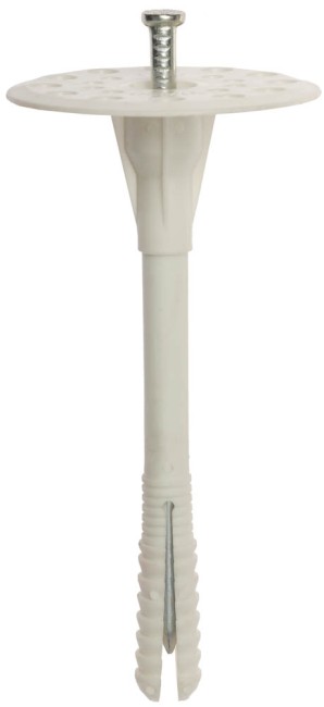 Дюбель для изоляционных материалов полипропиленовый, нейлоновый стержень, 10 x 180 мм, 200 шт, ЗУБР,  ( 4-301505-10-180 )