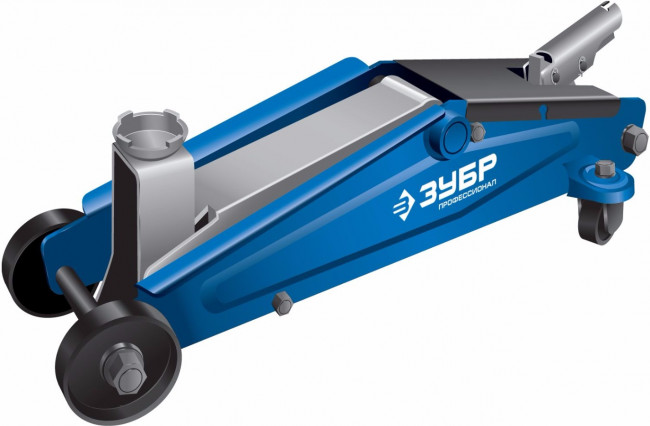 Домкрат гидравлический подкатной T77, 3т, 192-533мм, ЗУБР Профессионал 43055-3,  ( 43055-3 )