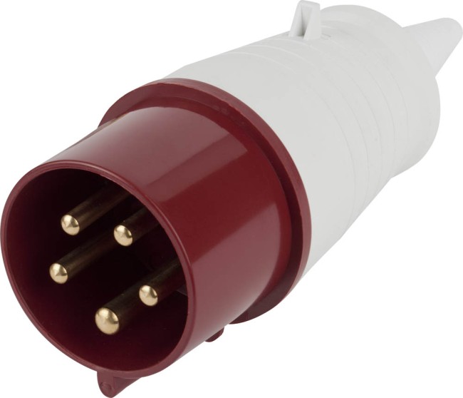 Вилка ЗУБР "МАСТЕР" переносная, 32A, 400B, 6ч,  ( 55250-032-5 )