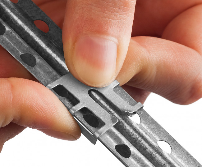 КРЕММЕР 100 шт крепление для установки маячковых профилей, ЗУБР, ( 30950-100 ) КРЕММЕР 100 шт крепление для установки маячковых профилей, ЗУБР, ( 30950-100 )