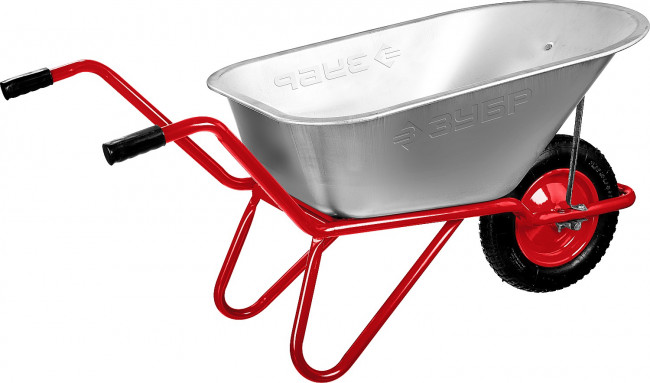 ЗУБР Т-11 тачка садово-строительная одноколесная, 90 л / 160 кг, пневматическое колесо, ( 39962 ) ЗУБР Т-11 тачка садово-строительная одноколесная, 90 л / 160 кг, пневматическое колесо, ( 39962 )