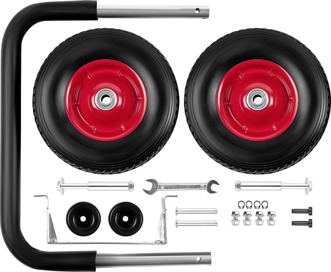 Набор колес + рукоятка, для генераторов мощностью свыше 4000 Вт, ЗУБР,  ( ЗЭСБ-РК-2 )