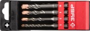 Набор ЗУБР: Буры по бетону, хвостовик SDS-plus, S4, в боксе, 5х110, 6х110, 8х110, 10х110мм, 4шт,  ( 29314-H4-1 )