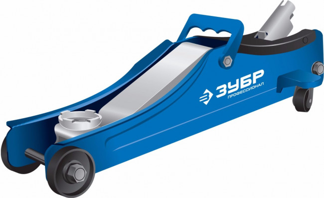 Домкрат гидравлический подкатной T35, 2т, 85-330мм, ЗУБР Профессионал 43056-2,  ( 43056-2 )