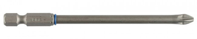 Бита ЗУБР "ЭКСПЕРТ" торсионная кованая, обточенная, хромомолибденовая сталь, тип хвостовика E 1/4", PZ2, 100мм, 1шт ,  ( 26013-2-100-1 )